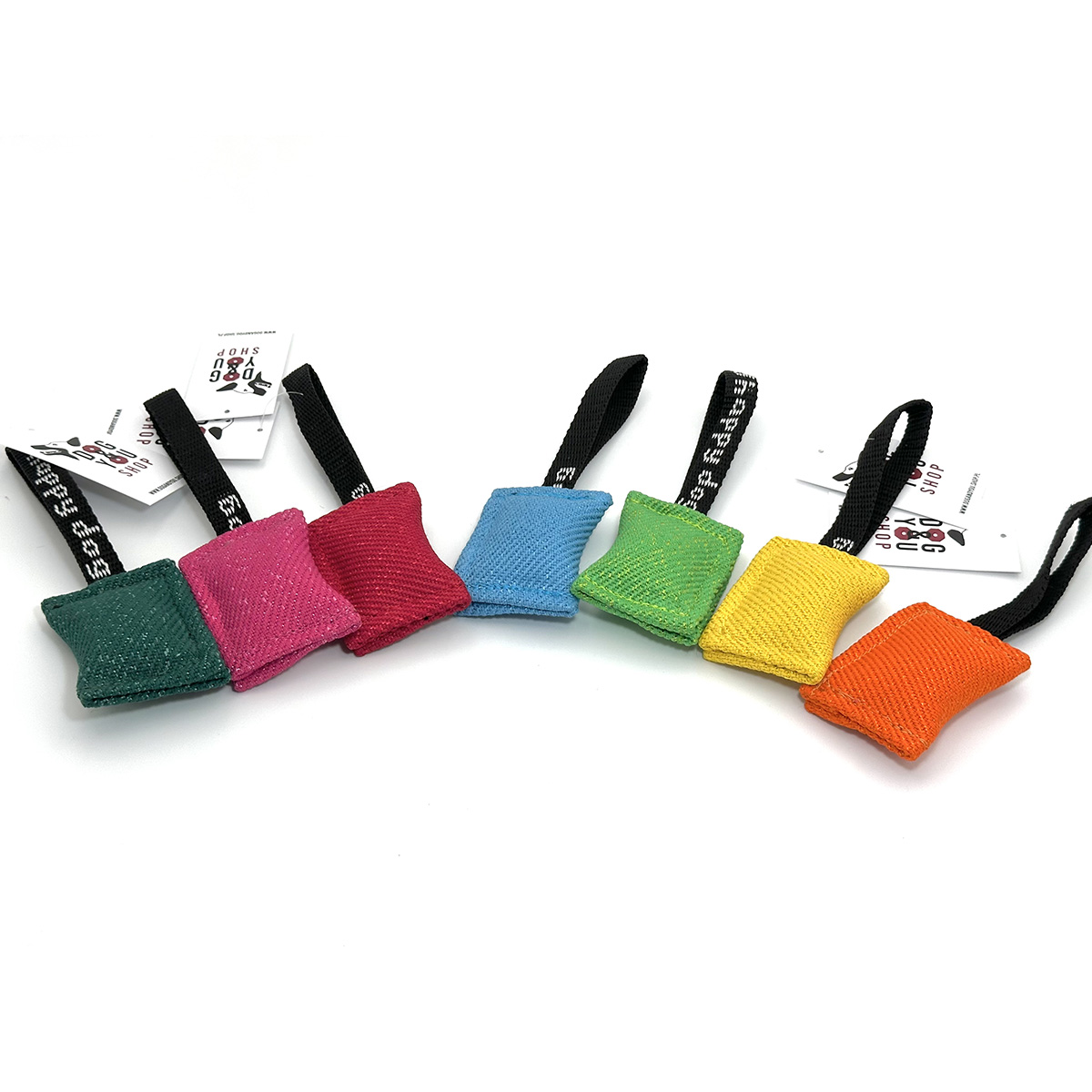 BD Gryzak szarpak dla psa, z uchwytem - materiał ringowy - obrazek 6