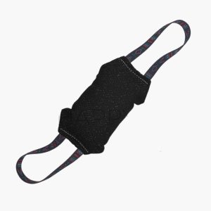 BD Gryzak poduszka dla psa z dwoma uchwytami 24 x 9 cm - materiał ringowy