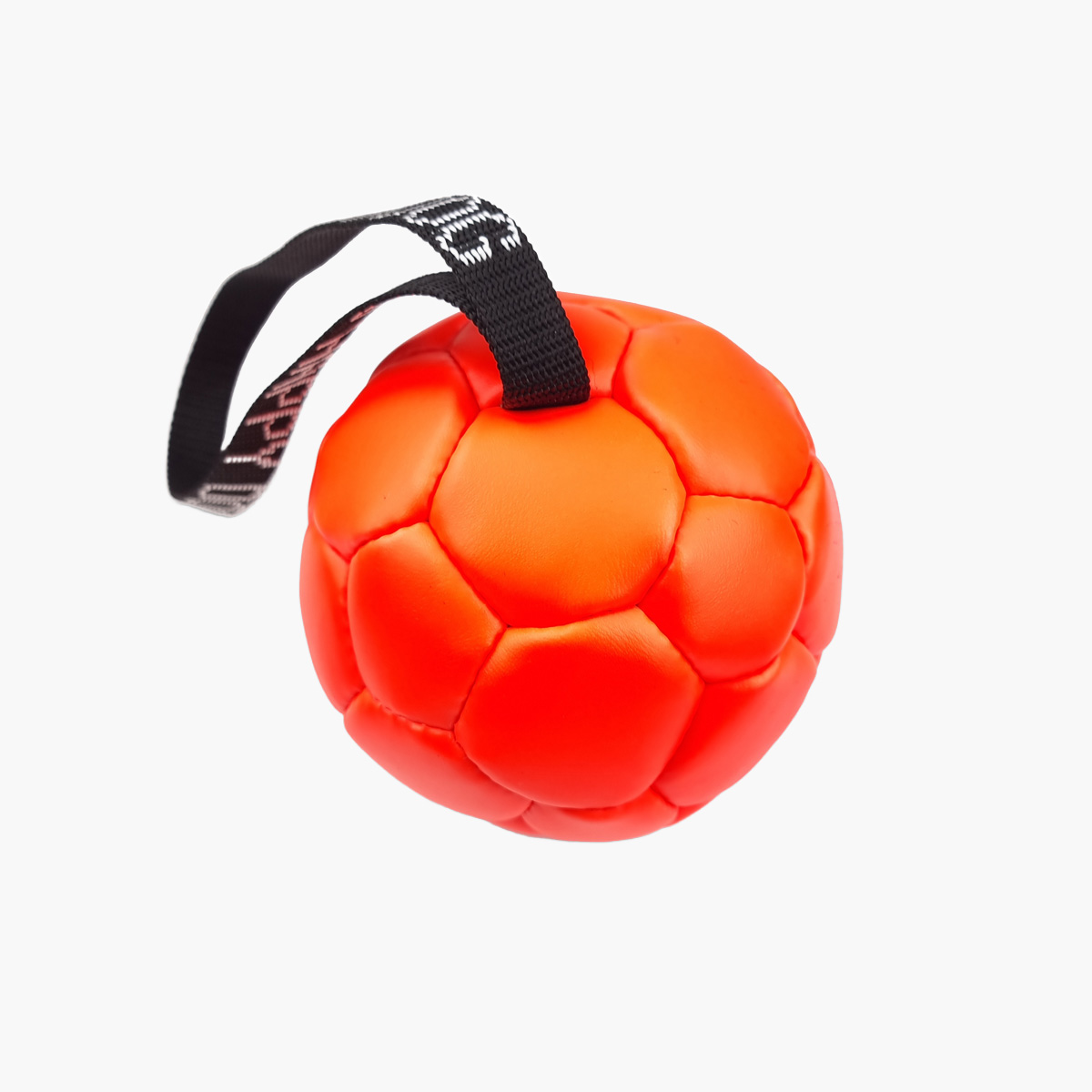 BD Piłka dla psa z uchwytem - ekologiczna skóra