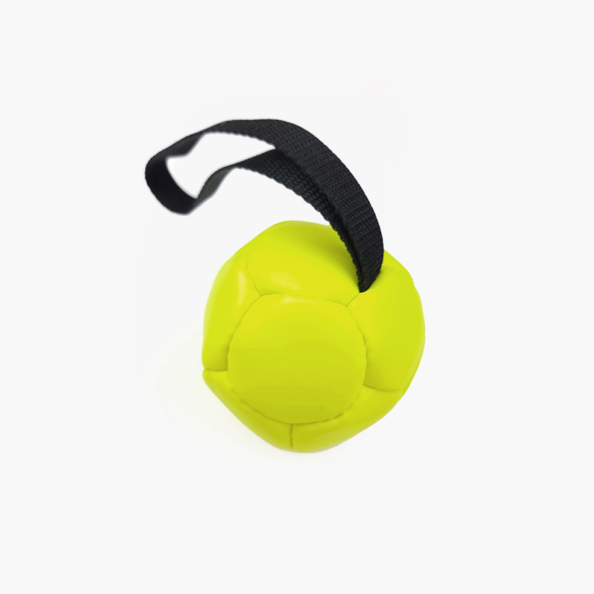 BD Piłka dla psa z uchwytem - ekologiczna skóra - obrazek 5