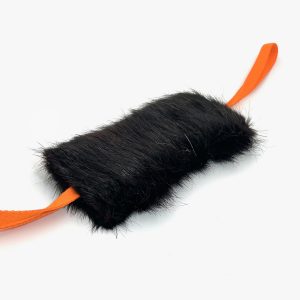 Szarpak Furry Tail upcycling - dwa uchwyty - nutria