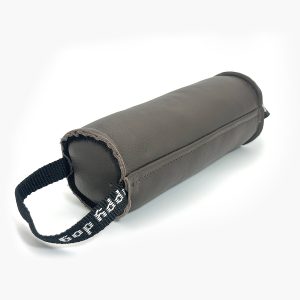 BD Gryzak dla psa poduszka w kształcie wałka 25 x 10 cm - skóra