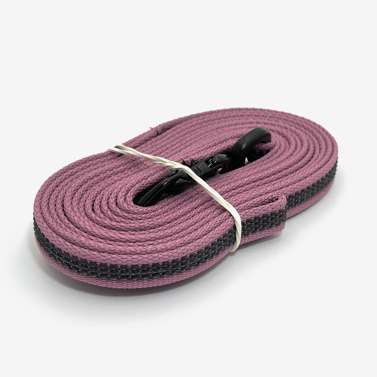 Dog&You - Smycz gumowana dla psa - antypoślizgowa - WĄSKA - 12 mm - obrazek 4