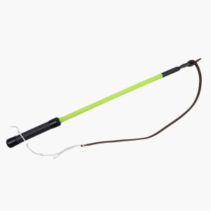 BD Pejcz bat dla psa, powlekany taśmą, skórzana końcówka