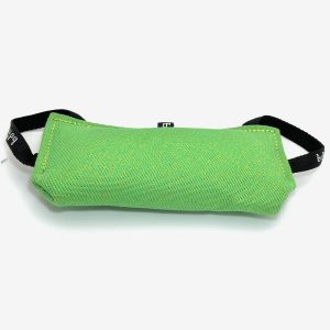 BD Gryzak poduszka dla psa z dwiema rączkami i kółkiem - 30 x 14 cm - materiał ringowy