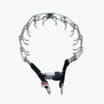 HS Kolczatka treningowa ULTRA PLUS - stal nierdzewna - średnie ogniwo - 52 cm - podwójne zapięcie