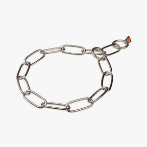 HS Łańcuszek - stal nierdzewna - chrom - długie ogniwo gr. 4 mm