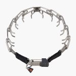 HS Kolczatka treningowa z zapięciem ClickLock - stal nierdzewna - małe ogniwo - 40 cm