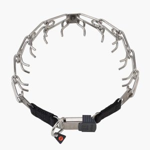 HS Kolczatka treningowa z zapięciem ClickLock - stal nierdzewna - małe ogniwo - 40 cm