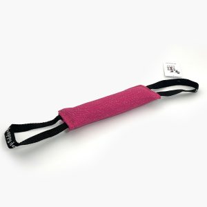 BD Gryzak dla psa z dwoma uchwytami - 25 x 8 cm - materiał ringowy