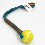 Rock&Dog Leather Punk Rock PD Tennis - szarpak dla psa - amortyzator mocny