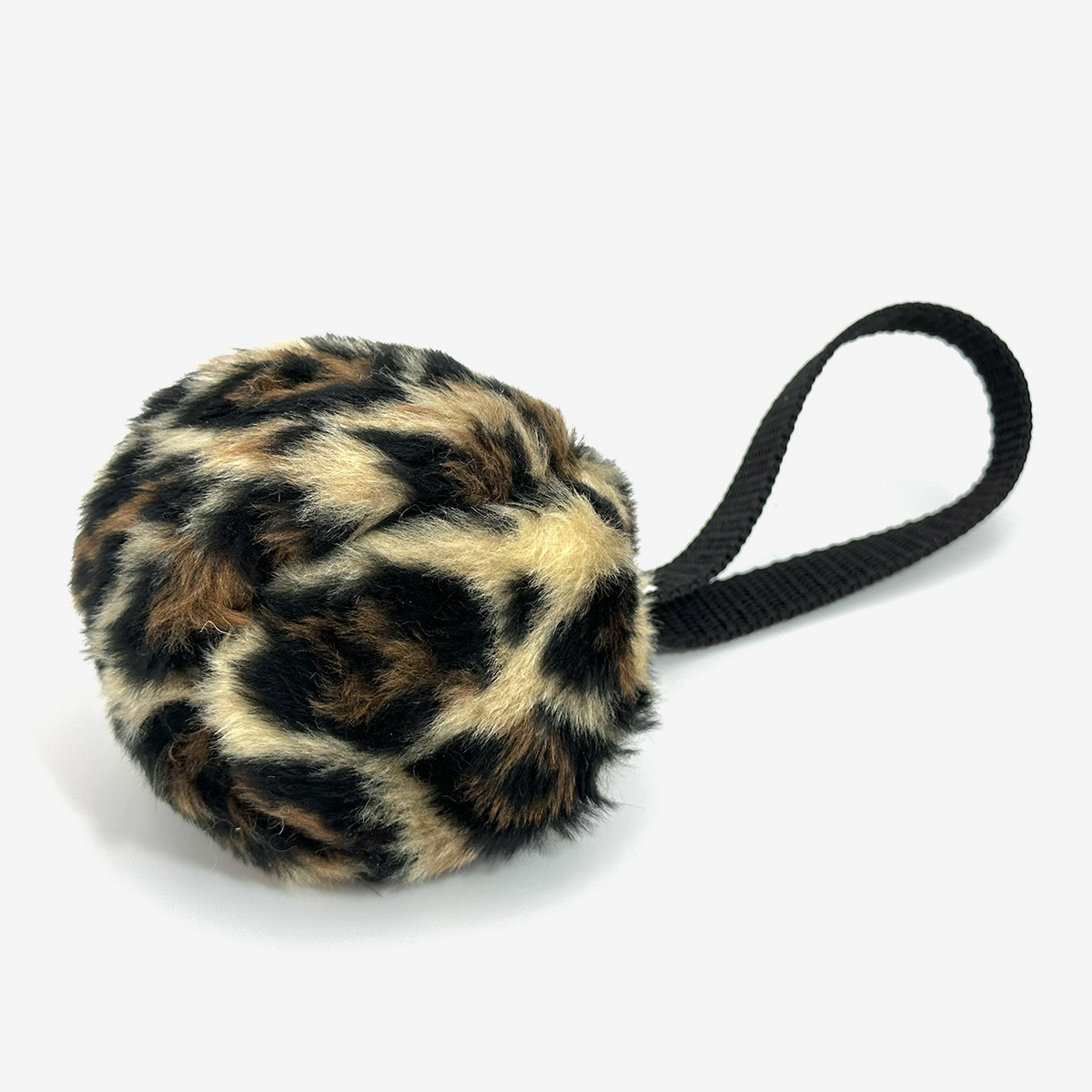 BD Piłka dla psa z uchwytem - 10 cm - plusz - obrazek 3