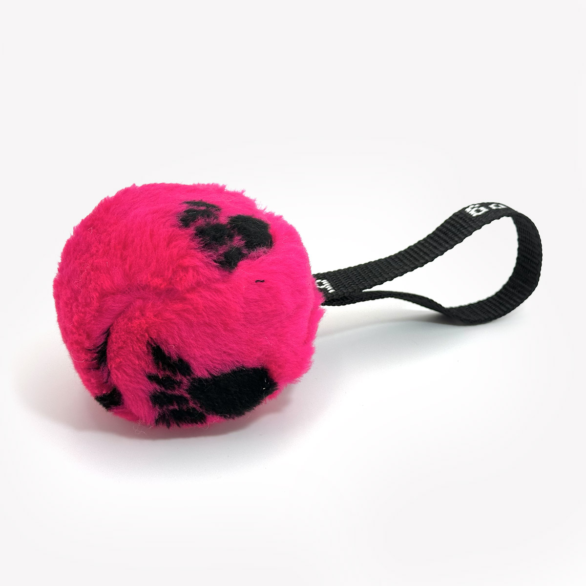 BD Piłka dla psa z uchwytem - 10 cm - plusz