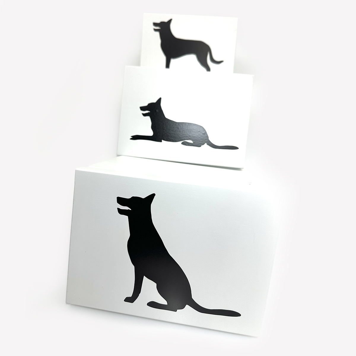 Dog&You - komplet 3 tabliczek do pozycji w marszu siad/stój/waruj - obrazek 2